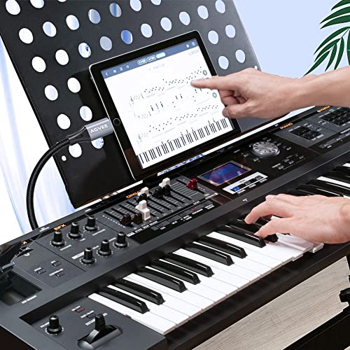 AGVEE 5ft Lightning OTG MIDI