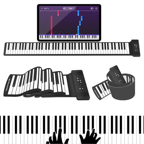 MARVTOWN 88 Key Roll Up Keyboard Piano