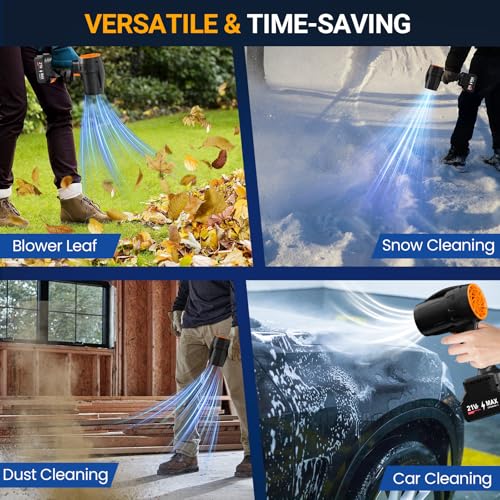 Electric Cordless Leaf Blower, 330,000