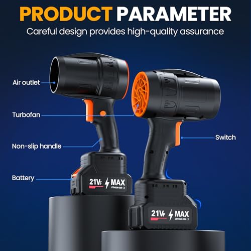 Electric Cordless Leaf Blower, 330,000