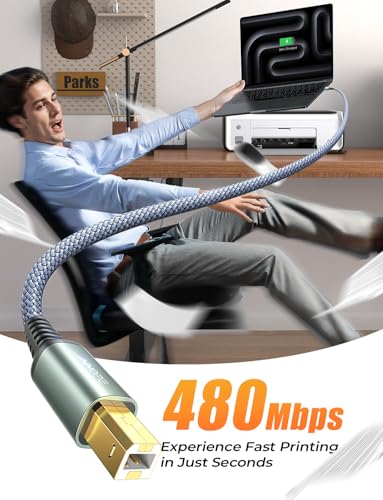 USB B to USB C
