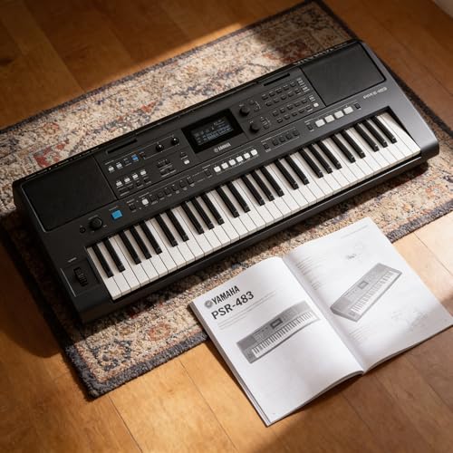 Yamaha PSR-E483 61-Key Touch-Sensitive Portable