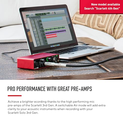 Focusrite Scarlett Solo (3rd Gen) USB Audio Interface - Image 2
