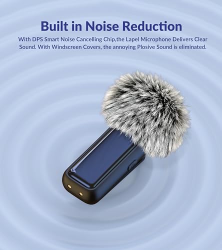 NPTCL Mini Wireless Lavalier Lapel