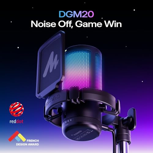 MAONO Gaming USB Microphone, Noise