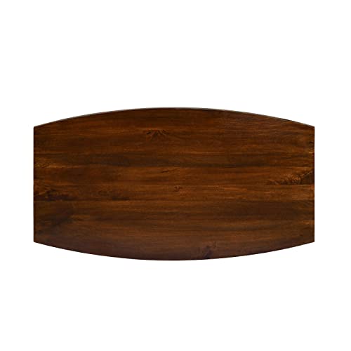 Nilkamal Alexis Solid Wood Center Table (Red Walnut) - Image 5