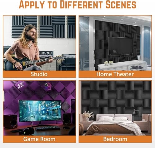 Acoustic Foam Panels Sound Absorbing