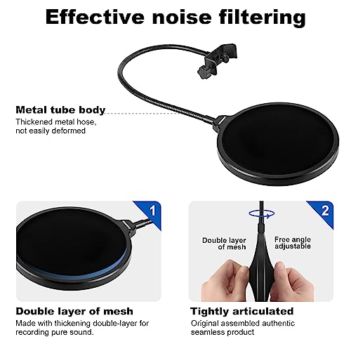 Aokeo Clamp On Studio Microphone