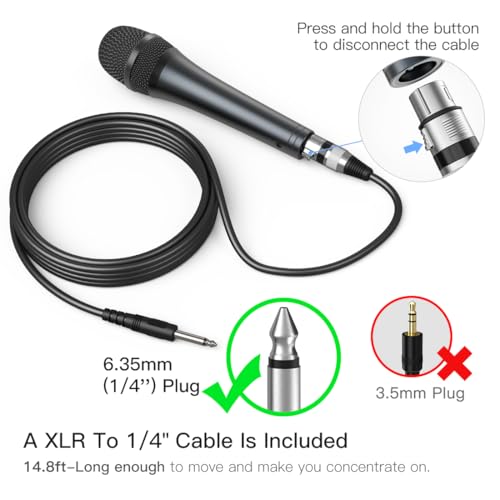 Fifine Technology Karaoke Microphone,Fifine Dynamic