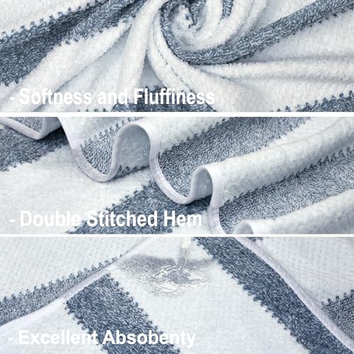 Cortina Stripe Printed Towels