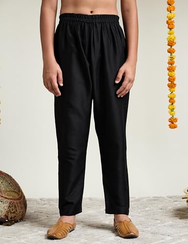 Amazon Brand - Symbol Boy's Festive Embellished Kurta Pajama Set - Image 6