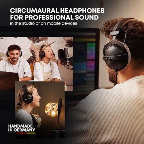 beyerdynamic DT 770 PRO 80 Ω Studio Headphones, Closed Systems, - Image 6