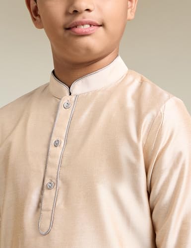 Amazon Brand - Symbol Boy's Festive Rayon Kurta Pajama Set - Image 5