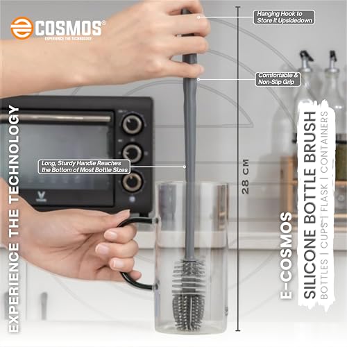 E-Cosmos Bottle Cleaning Brush Silicone