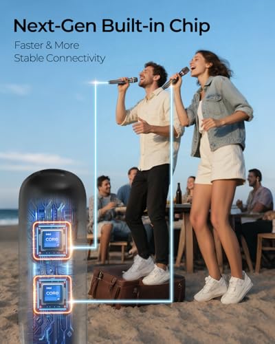 ALPOWL Wireless Microphones, Metal Dynamic