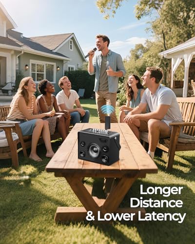 ALPOWL Wireless Microphones, Metal Dynamic
