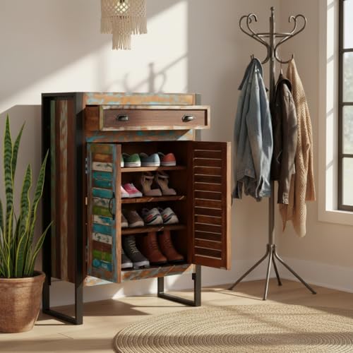 APRODZ Reclaimed Wood Mauri 2-Door