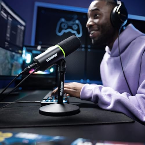 Shure MV6 Gaming Microphone, Dynamic
