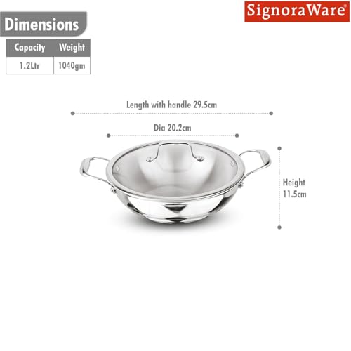 Signoraware Artista Tri Ply Stainless