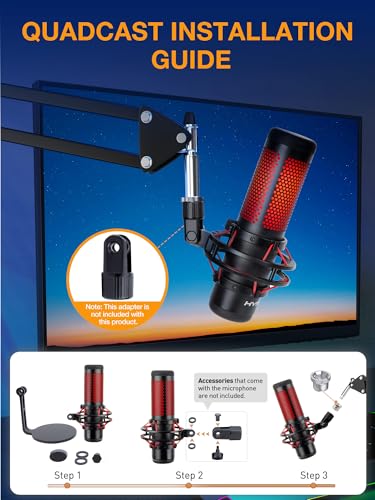 QuadCast Boom Arm Mic Stand