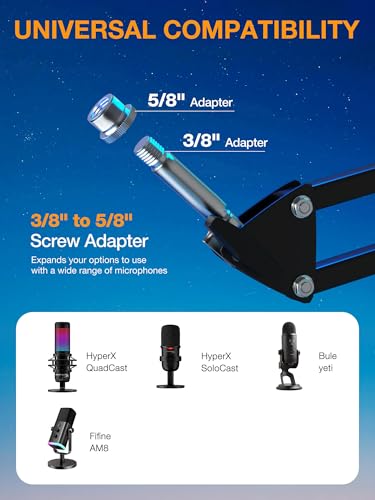 QuadCast Boom Arm Mic Stand