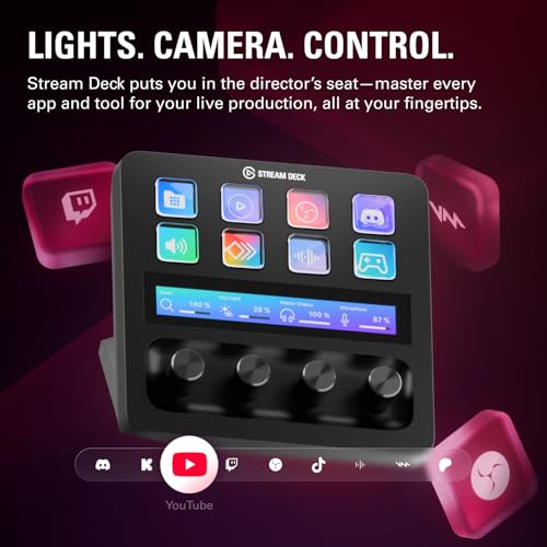 Elgato Stream Deck +, Audio