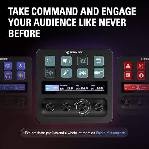 Elgato Stream Deck +, Audio