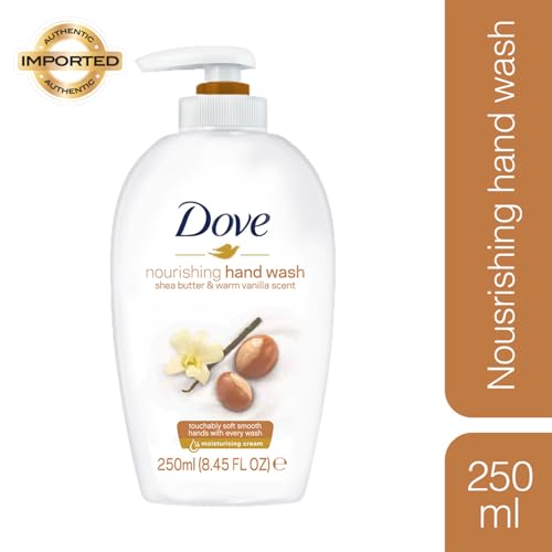 Dove Shea Butter and Vanilla Hand Wash, 250 milliliters - Image 2