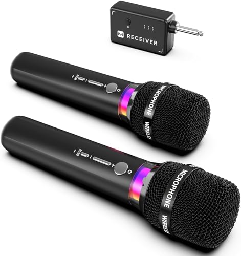 Wireless Microphone, Rechargeable Wireless Microphones