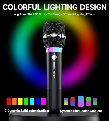 Wireless Microphone, Rechargeable Wireless Microphones