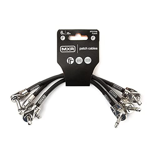 MXR 3PDCP06 Instrument Patch Cable, 6"