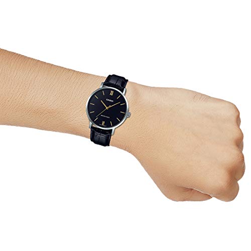 Casio MTP-VT01L-1B Men's Minimalistic Black