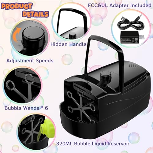 Bubble Blower Machine, 18000+ Large