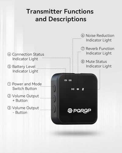 PQRQP 3 in 1 Wireless