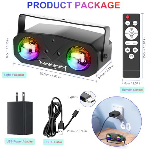 Disco Ball Light,Party Disco Strobe