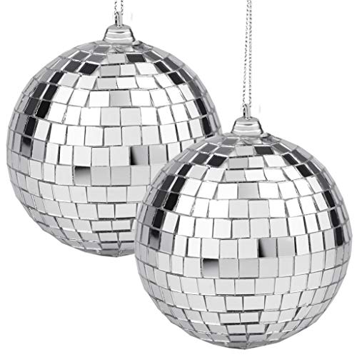 2 Pieces Disco Mirror Balls