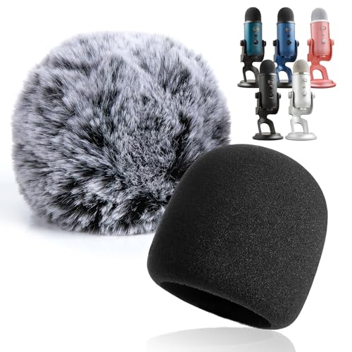 Foam Microphone Windscreen with Furry