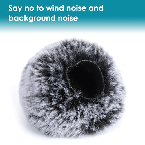 Foam Microphone Windscreen with Furry