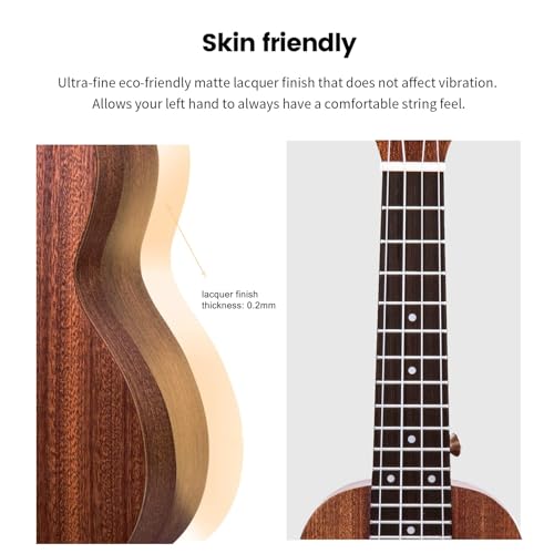 AODSK Soprano Ukulele for Beginner