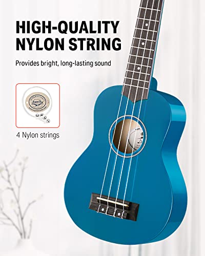 Donner Soprano Ukulele for Beginners