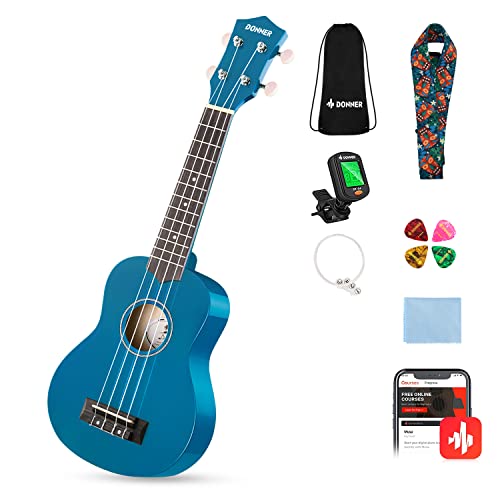 Donner Soprano Ukulele for Beginners