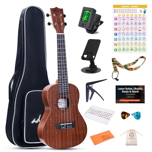 ADM Ukulele Beginner Kit Mahogany