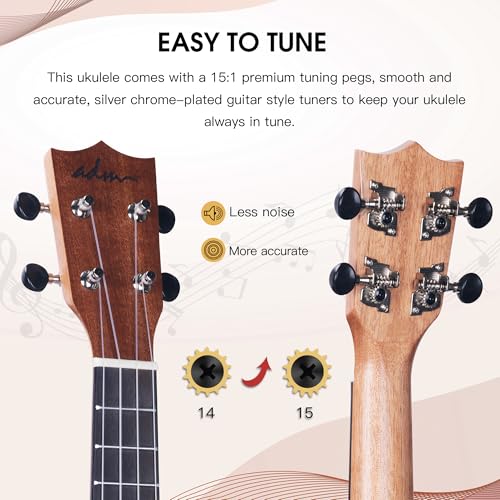 ADM Ukulele Beginner Kit Mahogany
