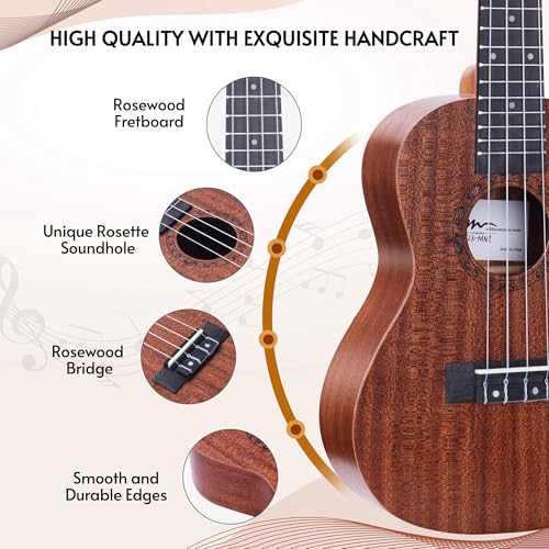 ADM Ukulele Beginner Kit Mahogany