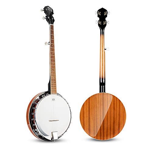 Vangoa 5 String Banjo Remo
