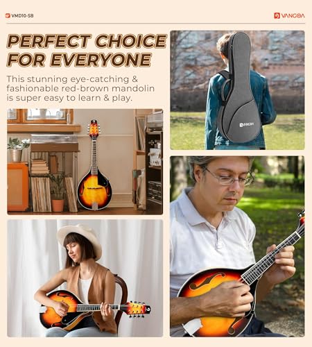 Vangoa A Style Mandolin Musical