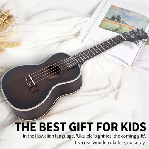 Concert Ukulele Beginner Mahogany Ukelele