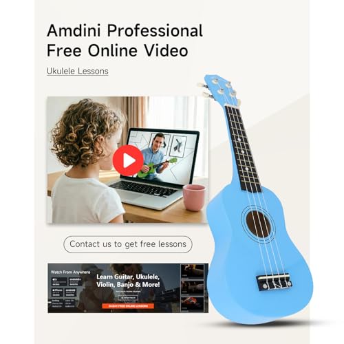 21 inch Soprano Ukulele Basswood