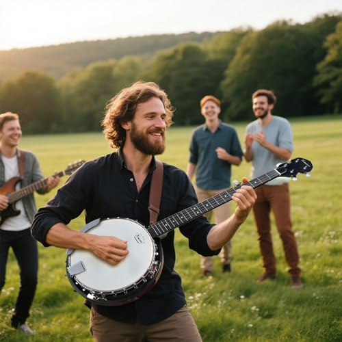 Kmise 5 string banjo - Image 7