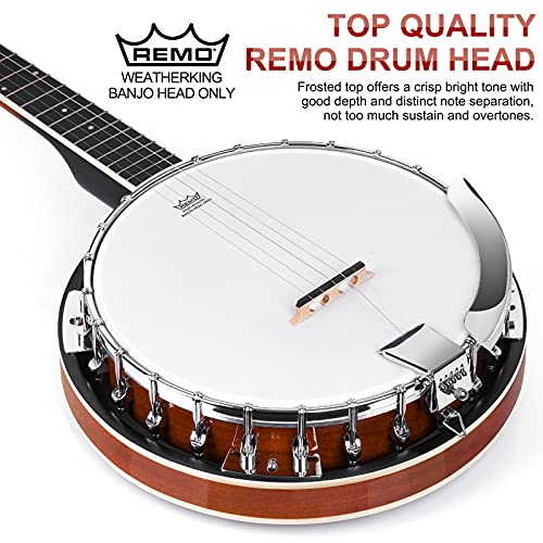 Vangoa LEFT-HANDED Banjo 5 String